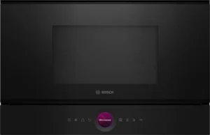 Bosch Série 8 Micro-ondes intégrable Noir BFR7221B1