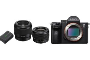 Sony PACK A7 III + FE 28-60mm + FE 50mm F/1,8 + 2ème Batterie