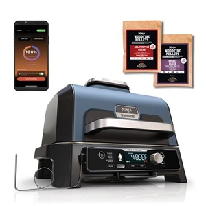 Ninja BARBECUE D’EXTÉRIEUR ET FUMOIR ÉLECTRIQUE NINJA WOODFIRE PRO CONNECT OG901EU